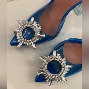 Amina Muaddi Slingback Heels